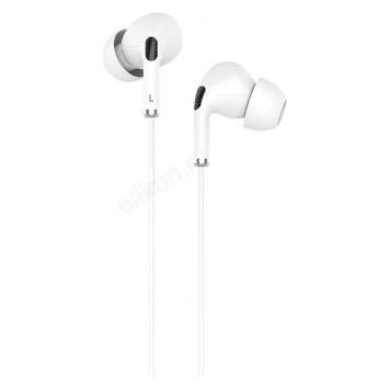 Наушники проводные Harper HV-407, белый