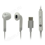 Гарнитура проводная вкладыши HARPER HV-IC250 white