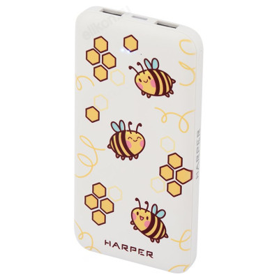 Power Bank HARPER PB-0022 bee, 10 000 мАч