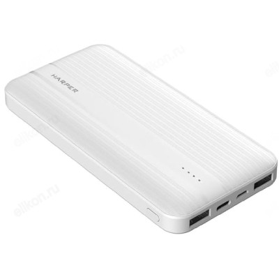Power Bank 10000 HARPER PB-10006, 10 000 мАч, белый-4