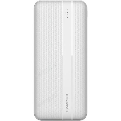 Power Bank 10000 HARPER PB-10006, 10 000 мАч, белый