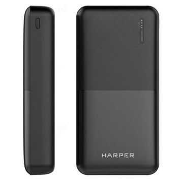 Power Bank 20000 HARPER PB-20011,  20 000 мАч, черный-1