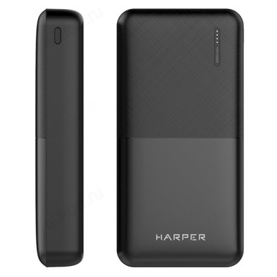 Power Bank 20000 HARPER PB-20011,  20 000 мАч, черный-1