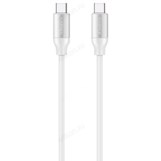 Кабель USB Type-C - USB Type-C 1м 3А HARPER SCH-770 White