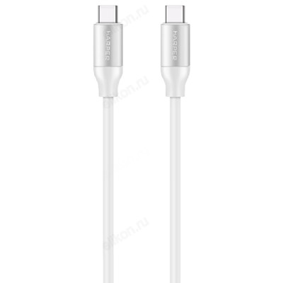 Кабель USB Type-C - USB Type-C 1м 3А HARPER SCH-770 White