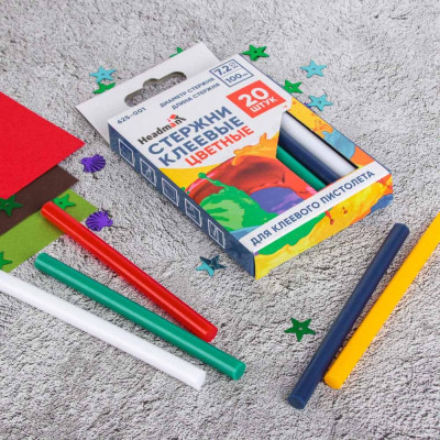 Стержни клеевые Headman 625-001-4