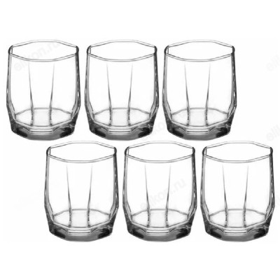 Набор стаканов 6шт HISAR виски 195мл 42856B