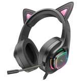 Гарнитура HOCO CAT 3.5 мм/USB) накладная W107