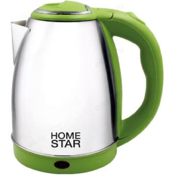 Чайник металлический HOMESTAR HS-1028 зеленый 008201