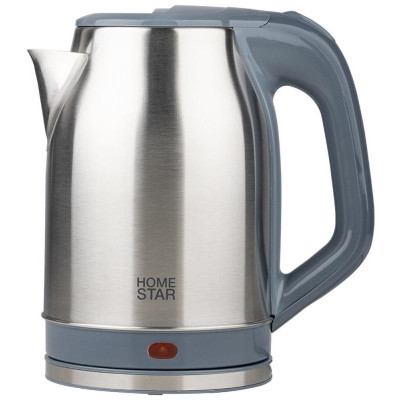 Чайник HS-1005 стальной, серый HOMESTAR 107003-1
