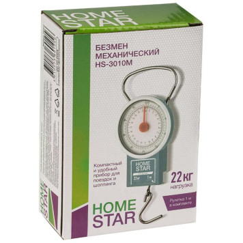 Безмен механический HS 3010M (22кг) HOMESTAR 107313-3