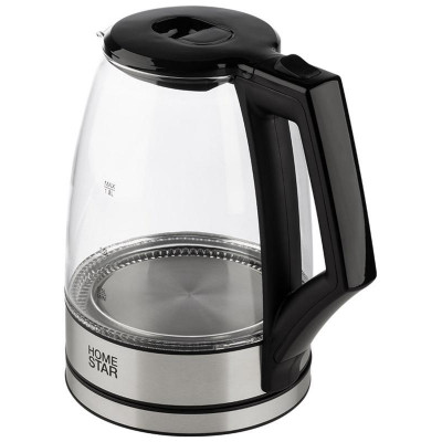 Чайник HS-1004 черный HOMESTAR 107841-2