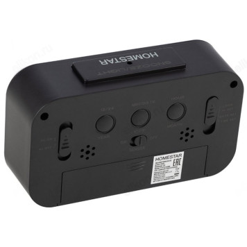 Будильник HOMESTAR HS0110, черный-1