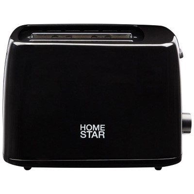 Тостер HS-1015 черный (106193) HOMESTAR HS-1015 black-1