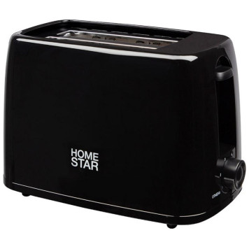 Тостер HS-1015 черный (106193) HOMESTAR HS-1015 black