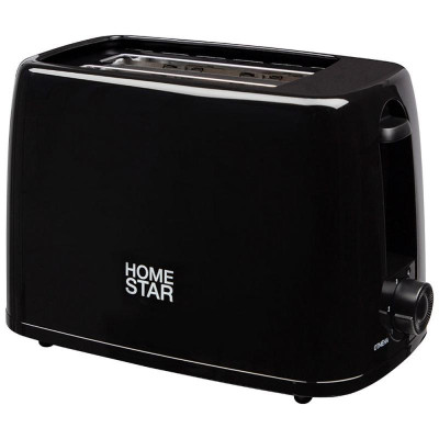 Тостер HS-1015 черный (106193) HOMESTAR HS-1015 black