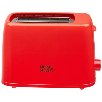 Тостер HS-1015 красный (106192) HOMESTAR HS-1015 red-1
