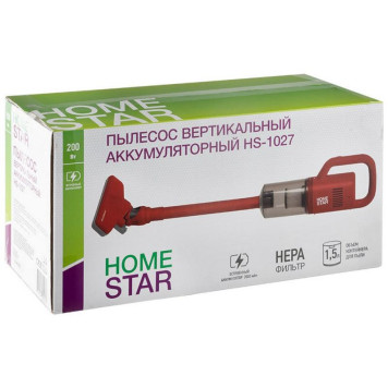 Пылесос вертикальный HS-1027 красный (105873) HOMESTAR HS-1027-Red-3