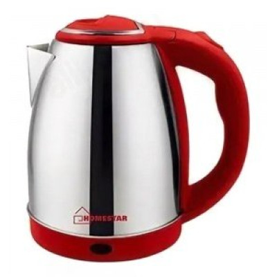 Чайник металлический HOMESTAR HS-1028 красный 008200