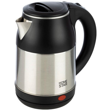 Чайник HS-1034 стальной, черный (102668) HOMESTAR HS-1034bk