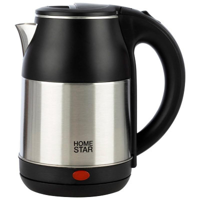 Чайник HS-1034 стальной, черный (102668) HOMESTAR HS-1034bk-2