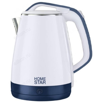 Чайник металлический HOMESTAR HS-1035 дв.ст.белый 102700