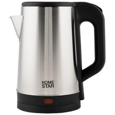 Чайник стальной, черный (105220) HOMESTAR HS-1041-1