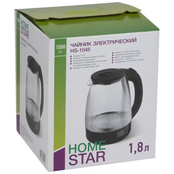 Чайник HS-1045, черный (108853) HOMESTAR HS-1045черн-2
