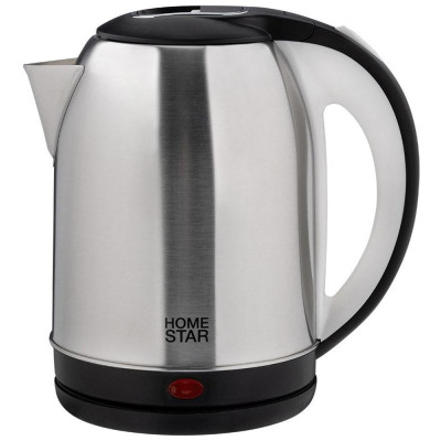 Чайник HS-1054 стальной черный (106465) HOMESTAR HS-1054b-1