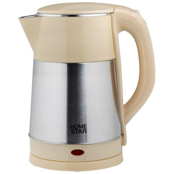Чайник HS-1055 стальной бежевый (106468) HOMESTAR HS-1055be-1