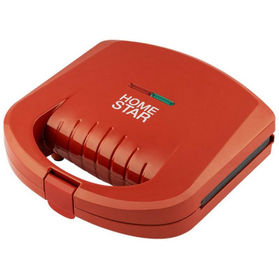 Сэндвич-тостер HS-2003 красный (105362) HOMESTAR HS-2003red