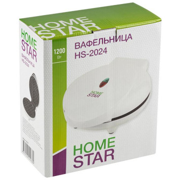 Вафельница белая (105197) HOMESTAR HS-2024-5