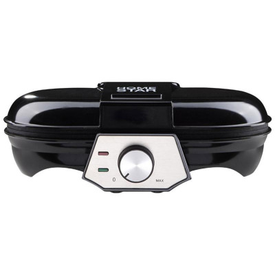 Вафельница HS-2041 венская вафля, черная (108253) HOMESTAR HS-2041Black-3