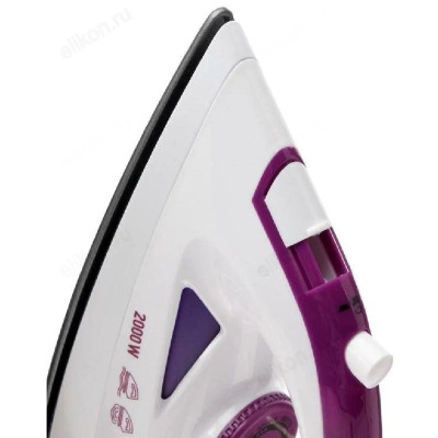 Утюг HOMESTAR HS-4001, 2000 Вт, тефлон, белый-5