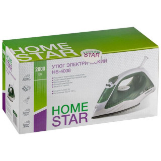 Утюг HS-4008 бело-зеленый (105375) HOMESTAR HS-4008 wg-2