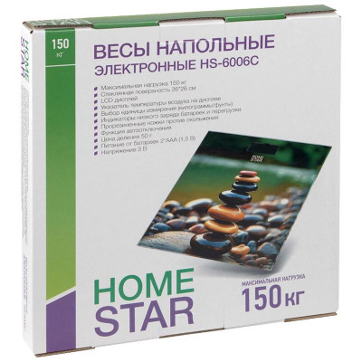 Весы напольные (110015) HOMESTAR HS-6006C-3