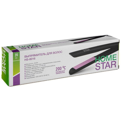 Выпрямитель для волос (108157) HOMESTAR HS-8016-2
