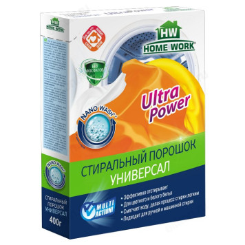 Стиральный порошок HOME WORK 400г