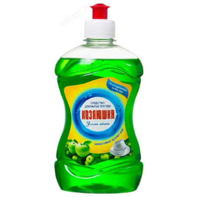 Средство для мытья посуды ХОЗЯЮШКА Яблоко 500мл арт2502/3008