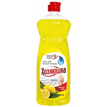 Средство для мытья посуды ХОЗЯЮШКА Лимон 1л арт2991