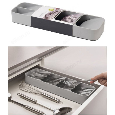 Подставка для столовых приборов Hung Kai 40*11см пластик