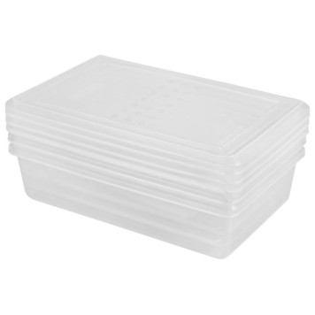 Комплект контейнеров д/заморозки 'Asti' прямоугольные 3шт (0.75л) бесцветный IDI LAND 221100801/00-1