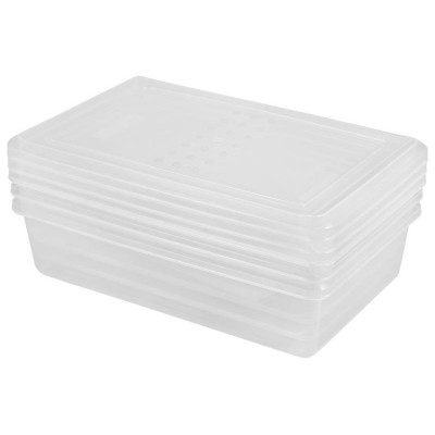 Комплект контейнеров д/заморозки 'Asti' прямоугольные 3шт (0.75л) бесцветный IDI LAND 221100801/00-1