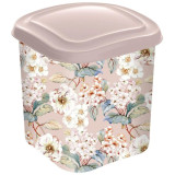 Емкость для сыпучих продуктов 1.8л с декором (бежевый) IDI LAND 221160027/06