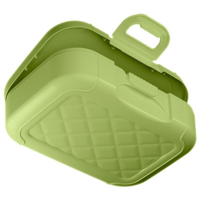 Ланч-бокс 0.85л с декором (салатовый) IDI LAND 221180920/04-1