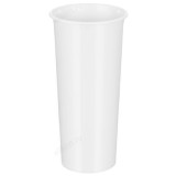 Ваза для цветов d110мм белый 221315529/01