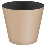 Горшок для цветов 'Rosemary' d330мм, 16л с дренажной вставкой на колесиках (бежевый) IDI LAND 221600427/01