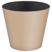 Горшок для цветов 'Rosemary' d330мм, 16л с дренажной вставкой на колесиках (бежевый) IDI LAND 221600427/01