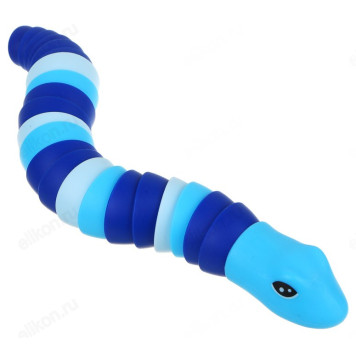 Игрушка Змейка антистресс, 297-111, 24х3см, 4 цвета