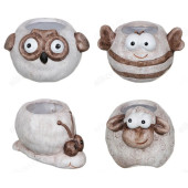 Кашпо для цветов INBLOOM керамика 164-013